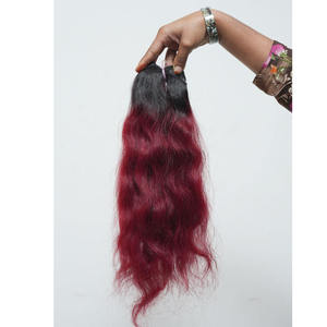Extensions de cheveux humains Remy de qualité supérieure – Épaisses, soyeuses, lisses, sans nœuds et réutilisables, cheveux noirs naturels - Product Image 3