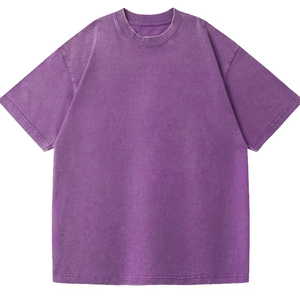 Camiseta Personalizada de Alta Calidad, 240 g/m², Corte Cuadrado, 100% Algodón Transpirable, Hombros Caídos, Estilo Holgado, Tallas Grandes - Product Image 1