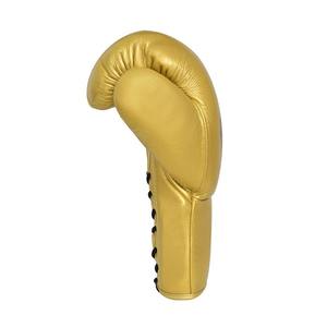 Guantes de Boxeo de Cuero con Cierre de Velcro, Agarres para Sanda, Transpirables, Cómodos, Profesionales, con Logotipo Personalizado - Product Image 5