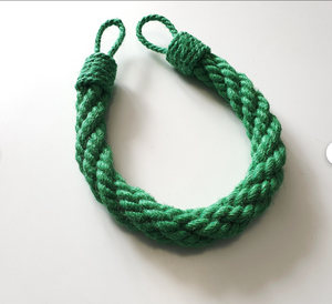 Attaches de rideaux en jute naturelle – Attaches de rideaux tressées rustiques pour la décoration intérieure, les intérieurs d'hôtels et l'aménagement des fenêtres de bureau - Product Image 4