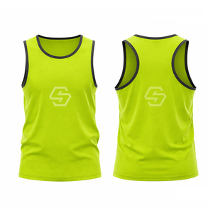 Custom Logo Design Sublimation Breathable Quick Drying Casual Fitness Sports <b>Running</b> <b>Singlet</b> Workout Tank Top - Product Image 3