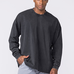 Sweat-shirts à capuche chauffants à manches longues noirs personnalisés en gros pour hommes - Product Image 1