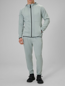 <b>Men</b>’s Premium Hooded Tracksuit Set <b>Slim</b> <b>Fit</b> Zip Up Sportswear Suit for <b>Men</b> Custom Logo Activewear <b>Jogger</b> Set Lightweight - Product Image 3