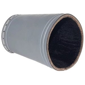 Gobelet à dés rond 7 cm de diamètre, base 5 cm, hauteur 9 cm, design minimaliste durable pour le rangement des dés - Product Image 5