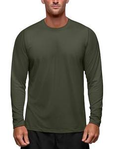 STELLAR Corduroy <b>Patchwork</b> Gym Training Classic Crew Neck Long Sleeve <b>Shirt</b> Men Custom Logo Embroidery Blank Soft Breathable - Product Image 3