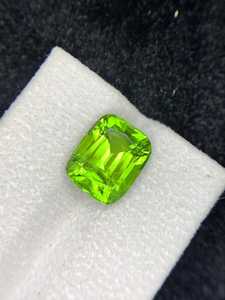 Natural <b>Peridot</b> Green Faceted Gemstone Loose Stone For Jewelry Making <b>Ring</b> Pendant Collector Grade Crystal - Product Image 2
