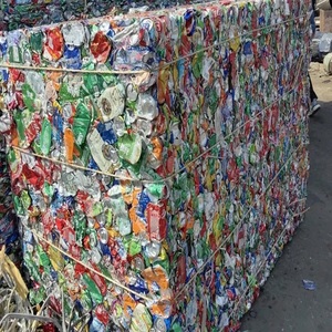 Déchets d'aluminium de canettes de boisson usagées propres UBC 99,99% Matière recyclée déchiquetée Prêt pour la France Modèle 14521 280g Vente en gros - Product Image 5