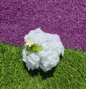 Fibra de Poliéster Reciclada HCS (Siliconizada Hueca Conjugada) de 7Dx64mm, Material de Relleno Antiestático y Antideformación para - Product Image 2