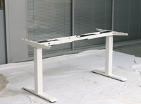 Bureau de levage modulaire motorisé ordinateur à domicile Table élévatrice pour ordinateur portable Bureau de poste de travail réglable en hauteur motorisé pour le bureau