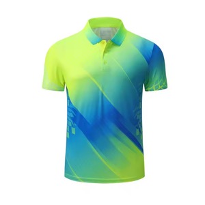 Custom Tennis <b>Shirt</b> Quick Dry Breathable Sportswear Men's Women's Sublimation Jersey Custom Logo Performance Athletic Wear OEM - Product Image 3