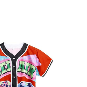 Maillot de baseball élégant, tendance, haute performance, sublimation intégrale, séchage rapide, fabrication OEM, vente en gros - Product Image 4