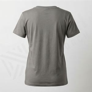 Camiseta Unisex de Algodón Tejido con Cuello en V, 180G, Cuello Redondo, Personalizable con Logotipo, Camisetas Casuales para Mujer, de Alta Calidad y Suaves - Product Image 2
