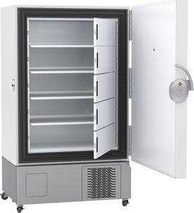 Congelador vertical metálico Labycare SKSS372 de -40 grados con 1 año de garantía para almacenamiento seguro de muestras y suministros de laboratorio - Product Image 2