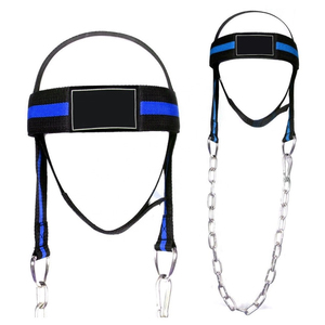 Nouveau Harnais de Tête en Coton Haute Résistance pour Musculation, Harnais de Tête Ajustable en Polyester pour Entraînement avec Barre de Musculation - Product Image 4