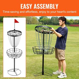 Attrezzatura portatile per canestro da Golf con disco in acciaio pesante a 24 catene per campi pratica Indoor & Outdoor - Product Image 6