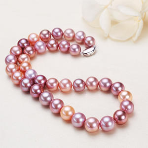 Collar de Perlas de Agua Dulce Pequeñas y Perfectas de 4.5-5mm, Casi Redondas, para Mujer, de Zhuji Pearl, Venta al por Mayor, Cadena para Clavícula - Product Image 1