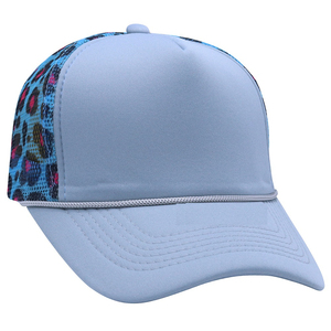 Gorra Trucker Personalizada al por Mayor de 6 Paneles, 100% Algodón, Malla Transpirable, Impermeable, con Parche, Cierre a Presión, para Exteriores - Product Image 1