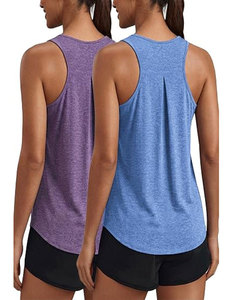 Workout <b>Tops</b> for Women Tank <b>Top</b> Pack Sleeveless Athletic Running <b>Tops</b> Loose Gym Shirt Quick Dry Yoga Tank - Product Image 1