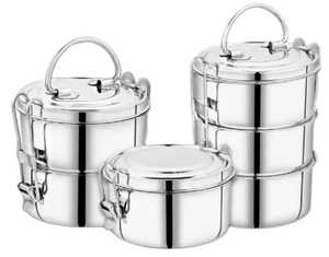 Boîte à lunch en acier inoxydable, étanche, moderne, multifonctionnelle, écologique, grande capacité, passe au lave-vaisselle, 3 compartiments, pour adolescents - Product Image 5