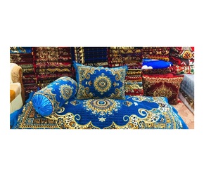 Afghan Toshak Style <b>Cushion</b> and Pillow <b>Cover</b> Set | Toshak Afghani Arab Seating Floor Oriental Floor Seating - Product Image 1