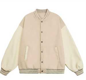Vestes universitaires en molleton et vestes bomber en cuir pour hommes, style cool personnalisé, très demandées pour l'hiver - Product Image 2