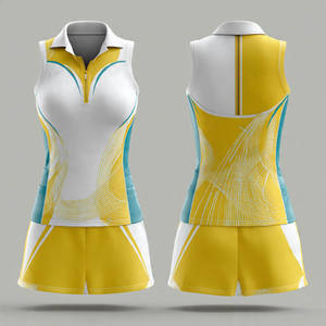 Latest Design Wholesale Reversible Netball Uniforms for Women 100% Polyester Breathable Quick Dry High Quality - Product Image 3