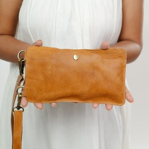 <b>Tooled</b> Leather & Cowhide Crossbody Phone Bag Genuine Leather Carved Mobile Pocket <b>Small</b> Purse Western Hair On Hide Women Handbag - Product Image 3