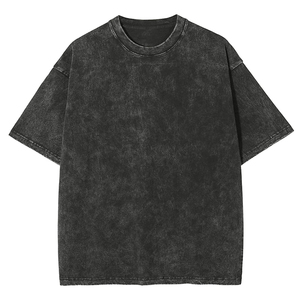 เสื้อยืดแขนสั้นผู้ชายไซส์ใหญ่ สีพื้น ผ้าฝ้าย 100% คอกลม แบบลำลอง ผ้าเจอร์ซีย์ถัก ดีไซน์เรียบง่าย สไตล์วินเทจด้านหน้า - Product Image 6