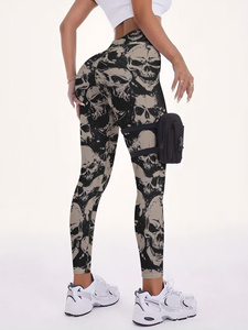 Leggings extensibles longs pour femmes avec tissu doux au toucher et mouvements fluides - Product Image 5