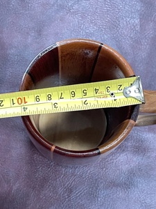 Taza de Madera Hecha a Mano, Taza de Madera de Dos Tonos, Regalo Personalizado con Nombre Grabado, Vajilla para Café y Té - Product Image 3