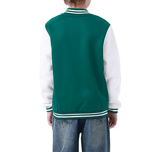 เสื้อแจ็คเก็ตเบสบอลแบบสั่งทำพิเศษสำหรับผู้ชาย รุ่น Voristy - Product Image 3