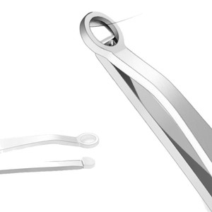Professional Quality Nose Hair <b>Removal</b> Tweezer Stainless Steel Manual Grooming <b>Tool</b> for Precise Nose Hair Cleaning and Personal - Product Image 1