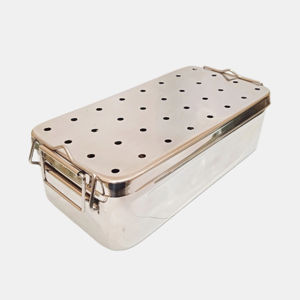 Caja de Instrumentos Quirúrgicos de Alta Calidad, Esterilización, Laboratorio Dental, Equipo Manual de Acero Inoxidable, Reutilizable, CE, Más Vendido - Product Image 1