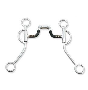 Bocado de Acero Inoxidable para Caballo Estilo Vaquero Occidental, Bocado de Control para Entrenamiento Ecuestre y Manejo de Ranchos TM STARTECH - Product Image 5