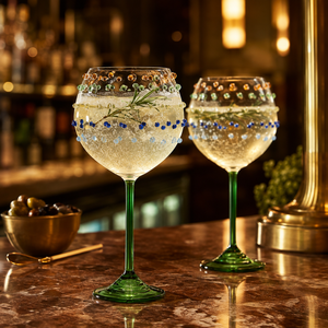 Copas de Cóctel Transparentes de Borosilicato Hechas a Mano de 550 ml, Copas de Martini y Margarita Sin Plomo, Cristalería Reutilizable al por Mayor - Product Image 6
