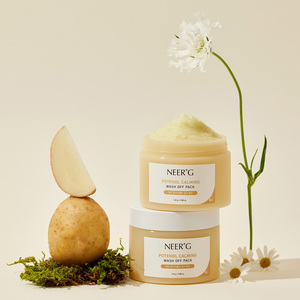 [NEERG] Masque lavant apaisant Potenol pour peaux sensibles avec panthénol et masque facial apaisant en gel - Product Image 6