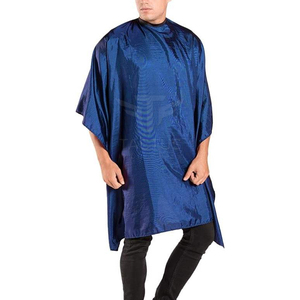 Capa de Peluquería de Primera Calidad Directo de Fábrica, Tela Suave y Duradera, Cierre Ajustable en el Cuello, Capa de Peluquería para Salón - Product Image 4