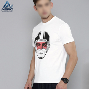 100% Cotton Screen Printed Mens Streetwear T <b>Shirts</b>, Best Product Round Neck Highest Quality In White Color T-<b>Shirts</b> - Product Image 3