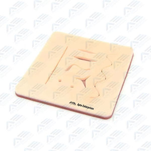 Kit de Práctica de Sutura Curva para Cirugía Menor, Herramientas Quirúrgicas de Acero Inoxidable, Incluye Tijeras y Pinzas - Product Image 4