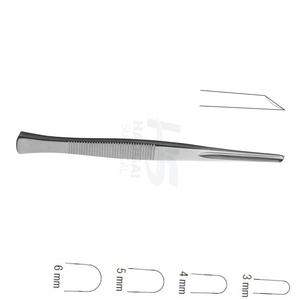 Cincel Quirúrgico Manual Jenkins de 2 mm y 150 mm de Longitud Total, Certificado CE, Instrumentos Quirúrgicos para Cirugía Plástica, Gubias para Huesos - Product Image 3