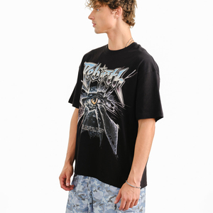 เสื้อยืดคอตตอนทรงหลวมพิมพ์ลาย DTF Printing Rebirth Phase ลายกราฟิกคลาสสิกสำหรับผู้ชาย สไตล์สตรีทแฟชั่นทรงบ็อกซี่ โอเวอร์ไซส์ - Product Image 4