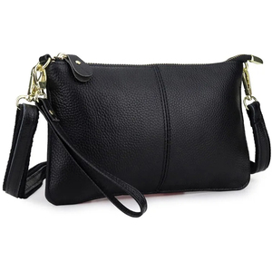 Nouveau style de sac à main en cuir de vachette pour femme, peut contenir un téléphone portable, petit sac à téléphone en cuir véritable, sac à main pour femme - Product Image 1