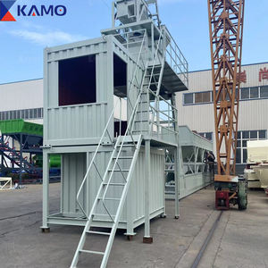 โรงผสมคอนกรีตเคลื่อนที่พร้อมการติดตั้งที่รวดเร็วเหมาะสำหรับการก่อสร้างถนนและความต้องการย้ายที่ได้อย่างรวดเร็ว - Product Image 3