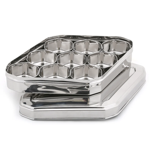 High Quality Stainless Steel Spice <b>Box</b> Mirror Finish Spice <b>Box</b> Kitchen Accessories Spice <b>Box</b> - Product Image 1