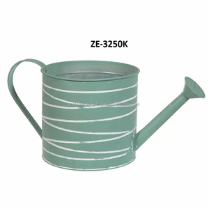 Arrosoir artisanal en fer de style vintage, design haut de gamme, 1,8 L, revêtement poudré, écologique, pour jardinage intérieur, Zahid Exports - Product Image 1