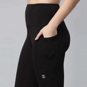 Leggings Capri de Cintura Alta para Mujer, Talla Grande, Elásticos, Pantalones Cortos Casuales para Entrenamiento, Yoga, Running, Fitness, Cómodos para Uso Diario - Product Image 4