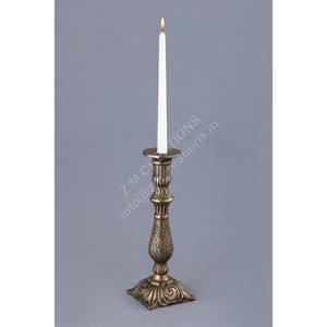 Support de bougie en métal antidérapant, artisanat antique, porte-bougie, accessoires de table, artisanat pour mariages, fait main, respectueux de l'environnement - Product Image 1