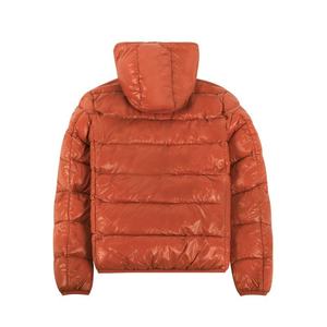 Custom Men Hooded Puffer Jacket Winter Warm Solid Color High Quality Padded <b>Bubble</b> Down <b>Coat</b> - Product Image 3