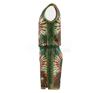Uniforme de Baloncesto Ligero y Transpirable 100% Poliéster, Ropa Deportiva con Diseño Personalizado Vibrante - Product Image 4