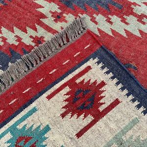 พรมขนสัตว์และปอกระเจา5x7ฟุตแผ่นปูพรมขนาดใหญ่สำหรับห้องนั่งเล่นที่อบอุ่นห้องนอนหรือห้องโถง - Product Image 6